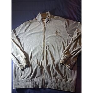 Vtg Y2K Sean John Track Suit Jacket Velour 3XL Streetwear Baggy Spellout Hip Hop